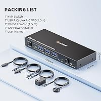 Camgeet 4-Monitor USB 3.0 KVM Switch — image 9