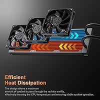 upHere Liquid CPU Cooler 360mm AIO — image 4