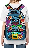 ELENAYAH Geometry Old School Gaming Backpack — image 7