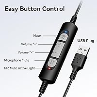 Voistek V9 USB Headset with Microphone — image 5