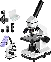 Aomekie AO1003 64X-160X-640X Biological Compound Microscope — image 1