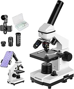Aomekie AO1003 64X-160X-640X Biological Compound Microscope Review