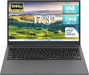 IJKKJI 17.3" Business Laptop, Celeron N95, 8GB RAM, 256GB SSD Review