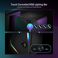 Redragon GS510 RGB Desktop Speakers — image 6