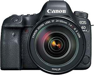 Canon EOS 6D Mark II DSLR with EF 24-105mm USM Lens