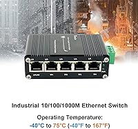 Hereta LNK-IMC005G 5-Port Industrial Gigabit Ethernet Switch — image 5