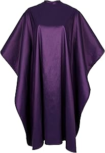 JNxcel Premium Quality Water Repellent Hair Salon Cape (Purple Plum) Review