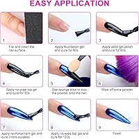 SAVILAND Chrome Nail Powder Set, 36 Colors — image 9