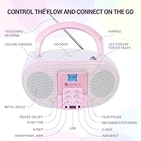SingingWood GC01 Macarons Series Portable CD Player Boombox — image 3