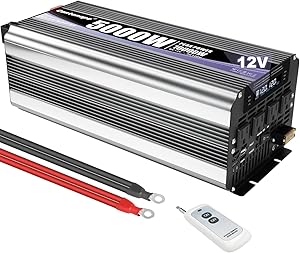 Cantonape MSW1500W-LED-US 5000W Power Inverter