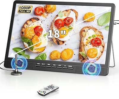 Desobry 18-Inch Portable TV