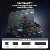 Cable Matters 40Gbps Portable USB4 Thunderbolt 4 SSD Enclosure for M.2 NVMe SSD — image 6