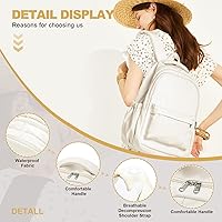 Lightweight School Backpack for Women Men, 24L Capacity — image 5