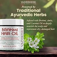Vadik Herbs Brahmi Hair Oil 8oz — image 9