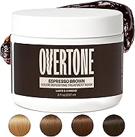 Overtone Color Depositing Semi-Permanent Hair Dye Conditioner - Espresso Brown, 8oz — image 2