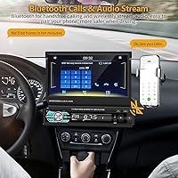 Podofo Single Din Carplay Stereo with 7-inch Touchscreen — image 4