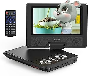 YOTON YD075 Portable DVD Player 7.5″ HD Screen Review