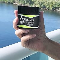 eShave Shaving Cream for Men, Verbena Lime 6oz — image 6