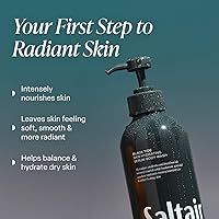 Saltair Body Wash Black Tide 2-Pack 17oz Pump Bottles — image 2