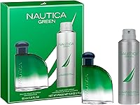 Nautica Color Green Giftset 1.7oz EDT + 6oz Deodorizing Body Spray — image 1