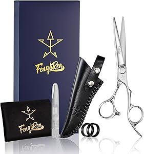 Fengliren 6-Inch Barber Hair Cutting Scissors Review