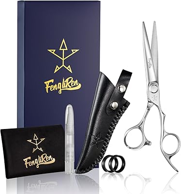 Fengliren 6-Inch Barber Hair Cutting Scissors