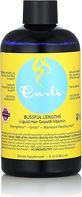 Curls Blueberry Bliss Blissful Lengths Liquid Hair Growth Vitamin - 8oz