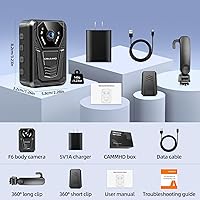 CAMMHD F6 128GB 4K Body Camera — image 8