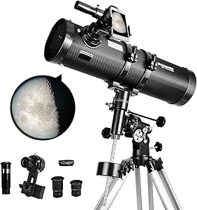 SOLOMARK Polaris 130EQ Newtonian Reflector Telescope Review