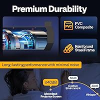 VIVOHOME 84-Inch Motorized Projector Screen — image 5