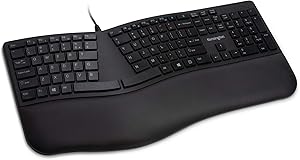Kensington Pro Fit Ergonomic Wired Keyboard K75400US