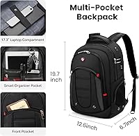 CROSSGEAR Large Travel Laptop Backpack 17.3″ — image 5