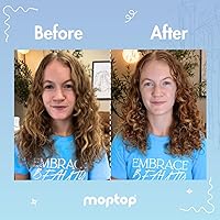 MopTop Moisturizing Curly Hair Shampoo and Conditioner Set — image 3