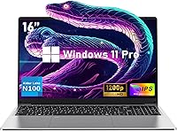 NIAKUN NiaBook 16" Laptop, Intel Celeron N100, 16GB RAM, 512GB SSD — image 1