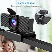 LITEPRO 1080P HD Webcam with Microphone & Privacy Cover — image 6