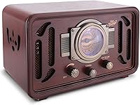 Pyle PUNP34BT Retro Bluetooth Radio Speaker — image 1