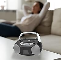 Naxa Electronics NPB-268 Portable CD/Cassette Boombox — image 2