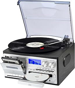 MUSITREND T408 9-in-1 Record Player Review