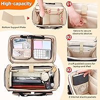 Sambois Rolling Teacher Tote Bag with Detachable Trolley — image 4