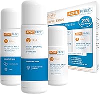 AcneFree 3 Step Acne Treatment Kit - Sensitive Skin, 3 Piece Set — image 1