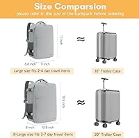 Taygeer Carry On Backpack for Men Women, 17.3-inch Laptop Backpack — image 6