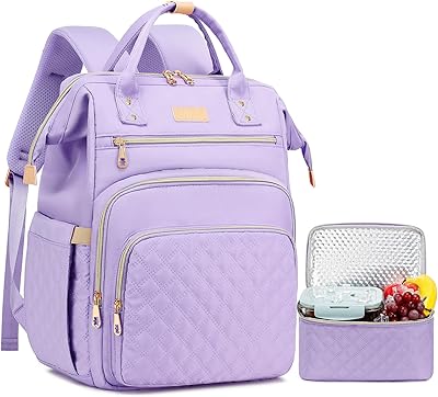 AIJIEKE Laptop Backpack with Lunch Compartment