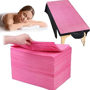 MRJ Pink Disposable Massage Bed Sheets 100 Pcs Review