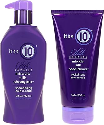 It's a 10 Silk Express Miracle Silk Shampoo & Conditioner Set 10oz & 5oz