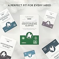 Cottonnerie Organic Cotton Gloves for Dry Hands Sleeping, Medium, 4 Pairs — image 6