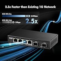 MokerLink 4-Port 2.5G Ethernet Switch with 2x10G SFP — image 3