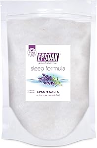 Epsoak Epsom Salt 19 lb. Lavender Sleep Formula Review