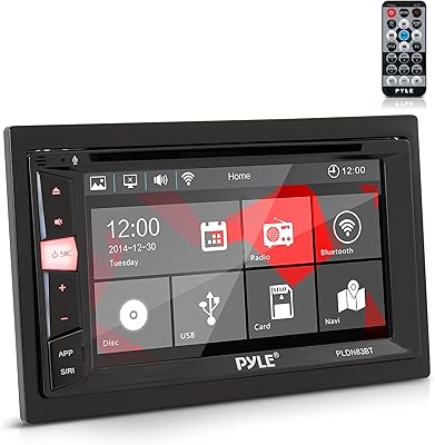 Pyle PLDN83BT Double Din DVD Car Stereo