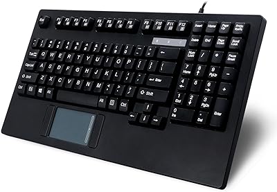 Adesso AKB-425UB Rackmount USB Touchpad Keyboard