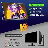 VisionOwl 23.8-Inch 2K Portable Monitor — image 4